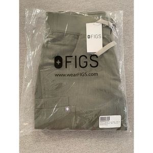 Figs Kade Cargo Scrub Pants - Heather Olive